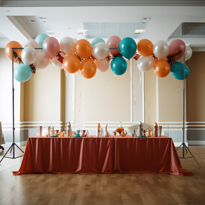 Yescom Backdrop Stand 7x10Ft Adjustable Photo Backdrop Stand Kit Wedding, Photo Video Studio & Party