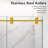 56"-60"W X 72"H Frameless Single Sliding Shower Door – 5/16" (8Mm) Clear Tempered Glass, Bypass Design-114613375