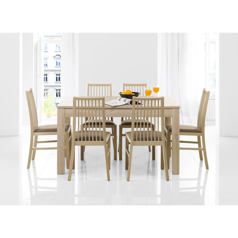 Lucas Extendable Dining Table 136-210 cm, White Gloss