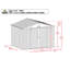 Remise de rangement en acier Elite, 10 x 8, anthracite-119308515
