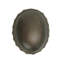 Classic/Beaded large oval knob with beaded rim  in finish Oil Rub Bronze-1050883189