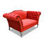 Rohan Velvet Loveseat-46521423