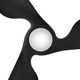 Belle 52'' 3 Blade Ceiling Fan with LED Light Kit