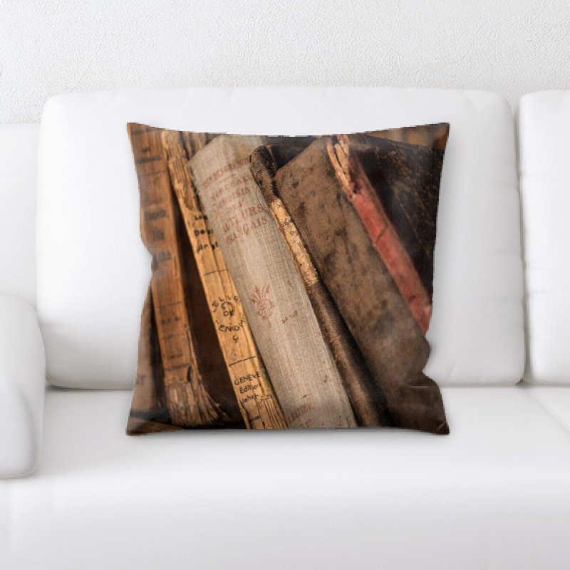 Coussin old books