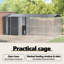 247cm Steel Floor Bird Cage