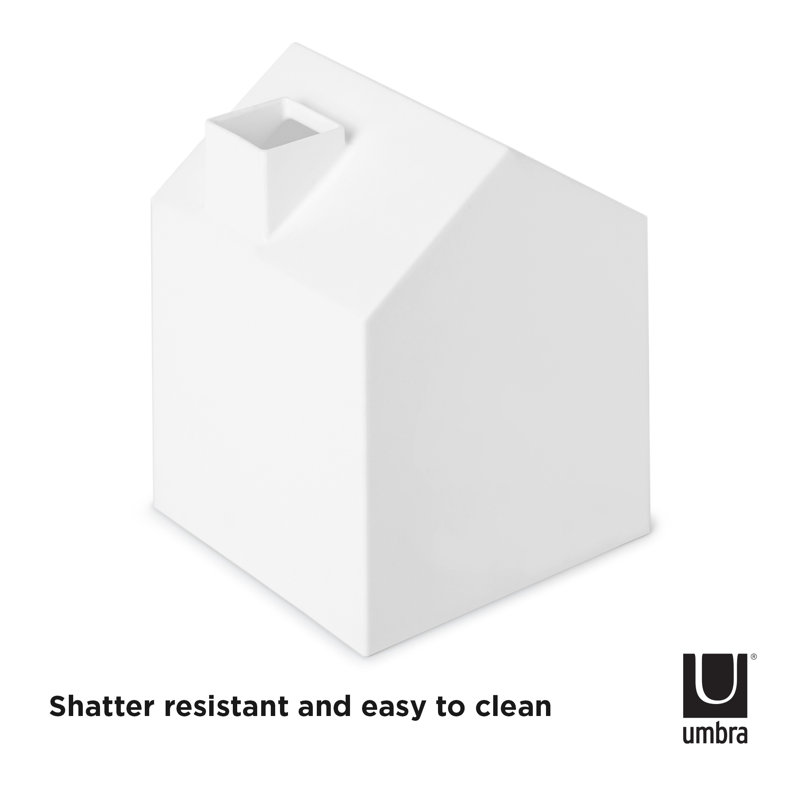 White House-Shaped Polypropylene Tissue Box Cover