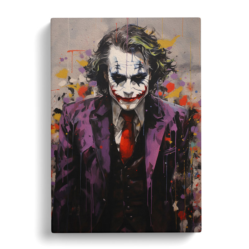 Joker Contemporary - No Frame Print, 50cm H x 35cm W x 3cm D