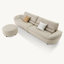 Canapé modulaire en cuir Bella