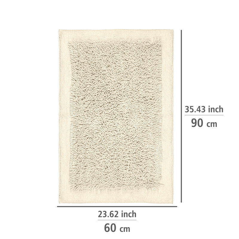 Carynn Cotton Non-Slip Bath Mat