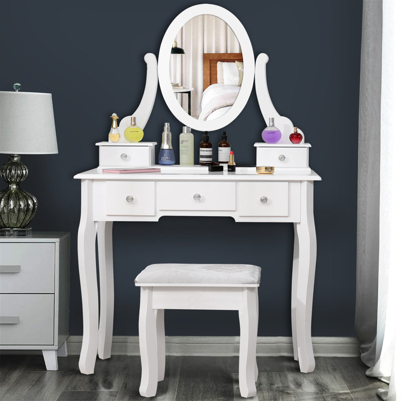 Dunreith Dressing Table with Mirror