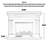 American-style heating simulated flame electric fireplace-776092978-776092989