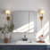 30'' W x 26'' H Surface Frameless Medicine Cabinet with Mirror and 2 Adjustable Shelves