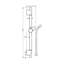 Barre murale 24 "Unica S Puro-2402316