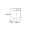 Armoire d'appoint moderne et minimaliste