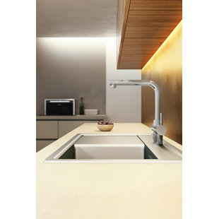 InSinkErator 4N1 Touch Chrome L Shape Instant Filtered Steaming Hot Water Tap