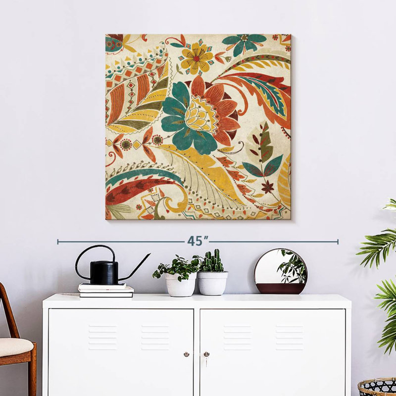 Kerner Boho Paisley Spice I, H 30 po x l 30 po
