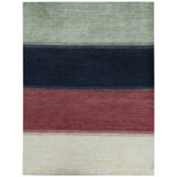 Pakistan Gabeh Wool Striped Area Rug