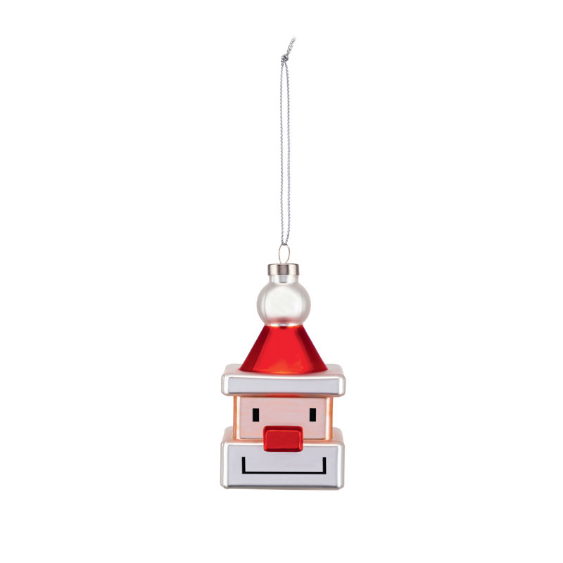 Le Palle Quadrate 3.74'' Glass Novelty & Humor Hanging Figurine Ornament