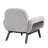 Yousef Upholstered Accent Chair With Rubberwood Legs-114604888