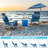 Beach Chair, Backpack Chairs For Adults With Adjustable Umbrella， Adjustable Lounge Chair For Seaside-1326877-15613895