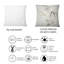 Rectangle,Retro Drawing Of Flowers III - Vintage Printed Throw Pillow