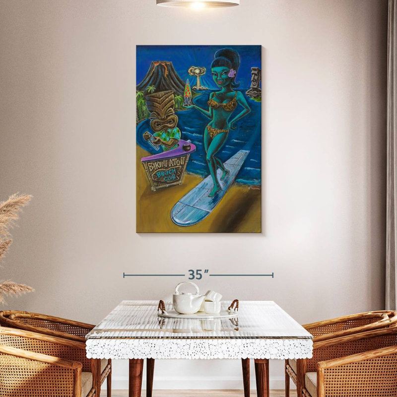 Gillard Shev¢s The Bomb, 45" H x 30" W