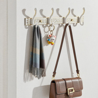 Coat Rack Wall Mount Hooks for Hanging