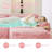 Premium Plush Sectionals, Modular Pink Sofa For Living Room Comfort