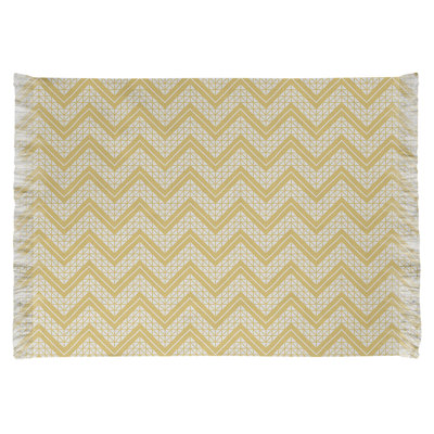 Chenille Chevron Indoor Rug