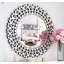 Miroir mural rond