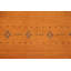 Tapis orange tribal orange Gabbeh 6