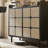 Retro Style Large Capacity Sideboard-695948003