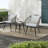 3-Piece Outdoor Patio Bistro Set – Modern Wicker Conversation Chairs with Glass Table & Cushions-118219631-118219624