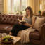 Canapé modulaire Chesterfield-129452193