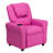 Forman LeatherSoft Contemporary Kids Recliner with Cup Holder and Headrest-274811409