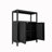 Large Capacity Bamboo Storage Cabinet