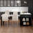 Extendable 82.7" Two-tone Kitchen Island With Dining Table For 6, Outlets & Storage Drawers-1799752844