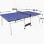 Ensemble de table de ping-pong pliable et portable de 8 pieds pour les jeux d'intérieur et d'extérieur