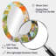 Palmiers Palm VII - Miroir mural multicolore-449545769