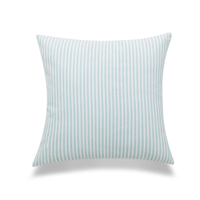 Housse de coussin 100% coton Michael Penney, Bleu mer