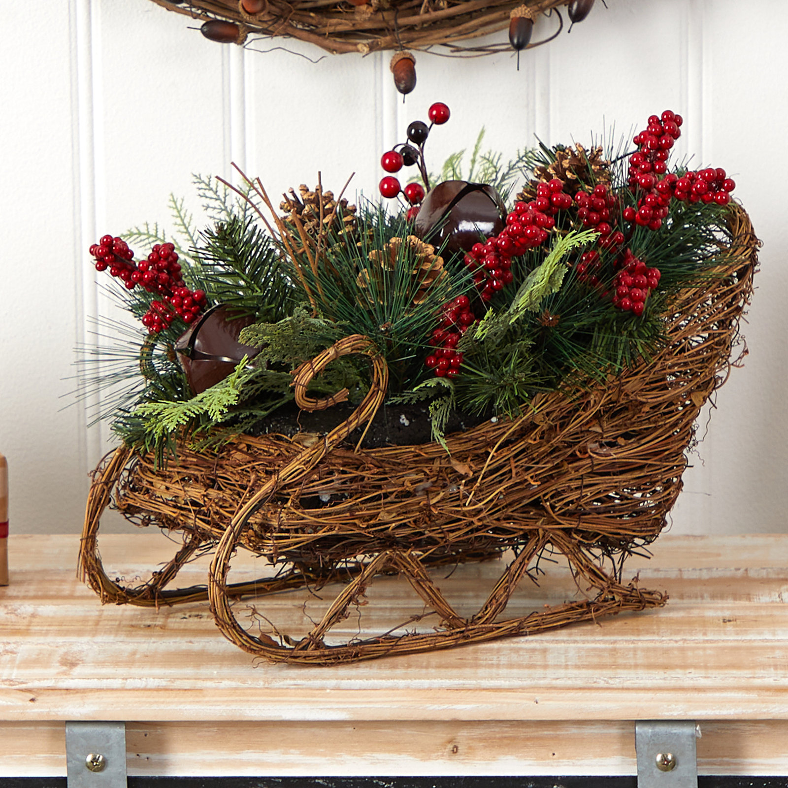 Christmas Sleigh Holiday Accent