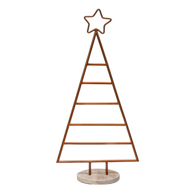 Metal Christmas Tree with Star