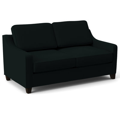 Clark 74" Square Arm Sofa Bed with Reversible Cushions