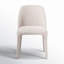 Omera Polyester Blend Full Back Side Chair Dining Chair