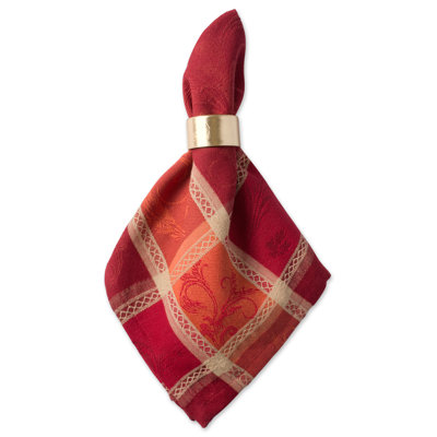 Gurrola Cotton Floral Square Napkin