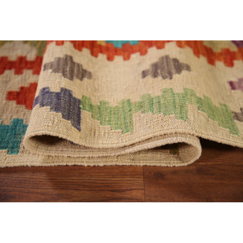 Tapis en laine Kilim 7 x 7