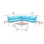 Ensemble de conversation modulaire Bramall