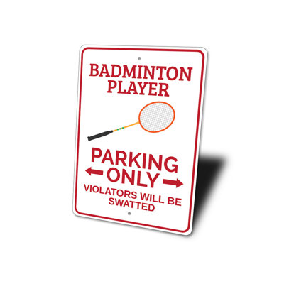 Enseigne de badminton