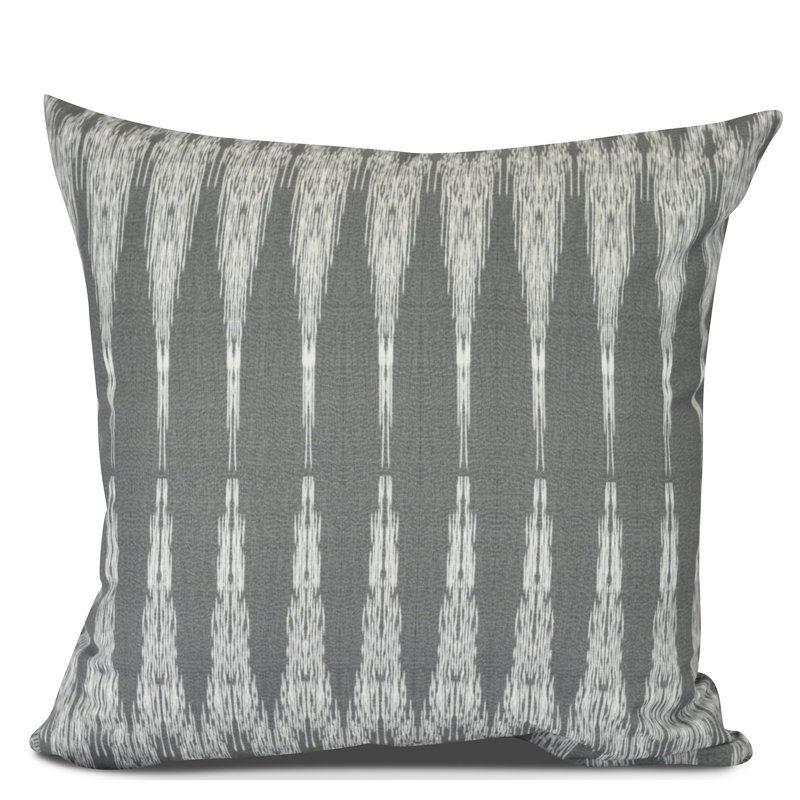 Housse de coussin d'extérieur carrée Goals, Gourds and Gatherings, H 18 po x l 18 po, Noir