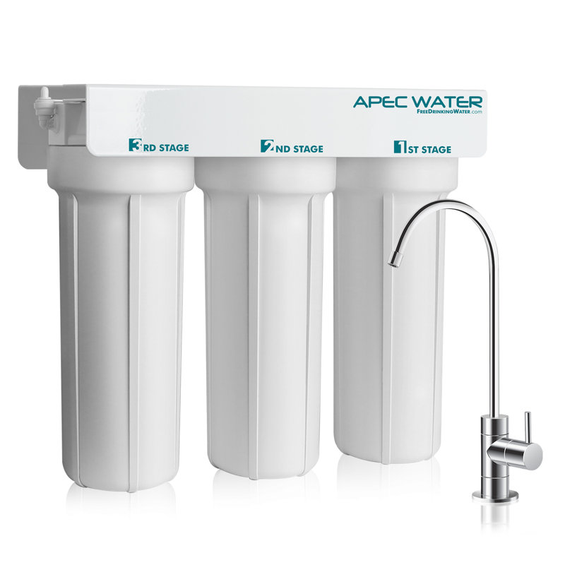 Système de filtration d'eau sous-évier de qualité supérieure Apec